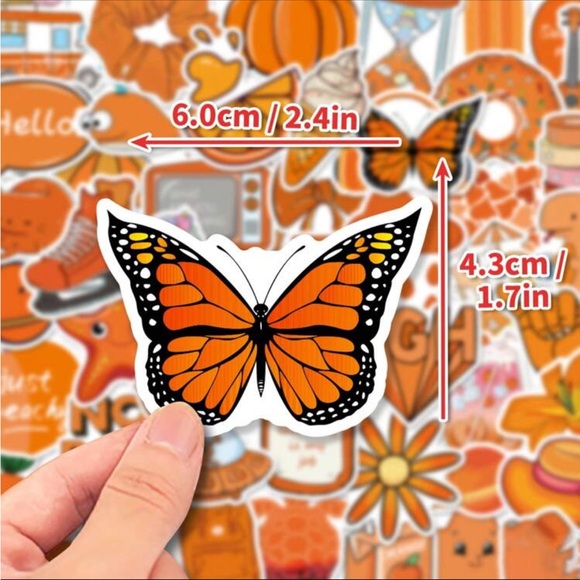 Orange Sticker Pack for Home Design (50 pack) - Picture 2 of 7